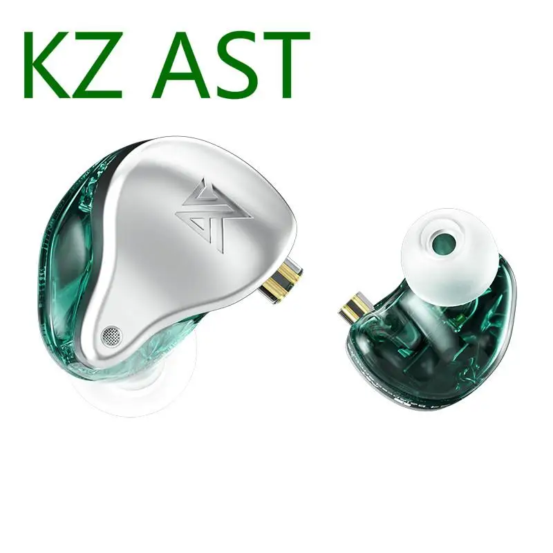 KZ AST 24 BA Balanced Armature Units HIFI Earphones Monitor DJ Headsets Noise Cancelling Earbuds 2PIN Cable KZ  ASX AS16 ZAX ZSX