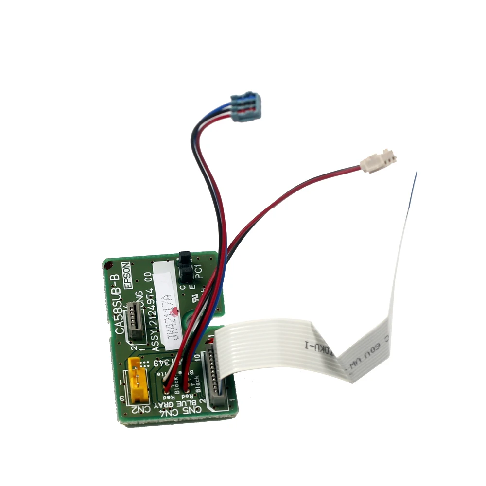 Epson L1800 R1390 1900 R2000 P400 paper feed sensor detection board A3 UV printer gear lifting green small transfer motherboard