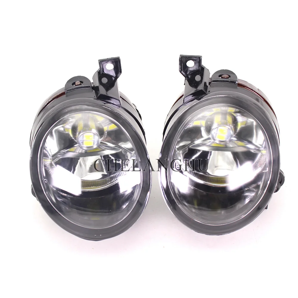 For VW Golf 5 GTI MK5 2004 2005 2006 2007 2008 2009 Car Headlight LED / Halogen Front Fog Lamp Lights With Bulbs