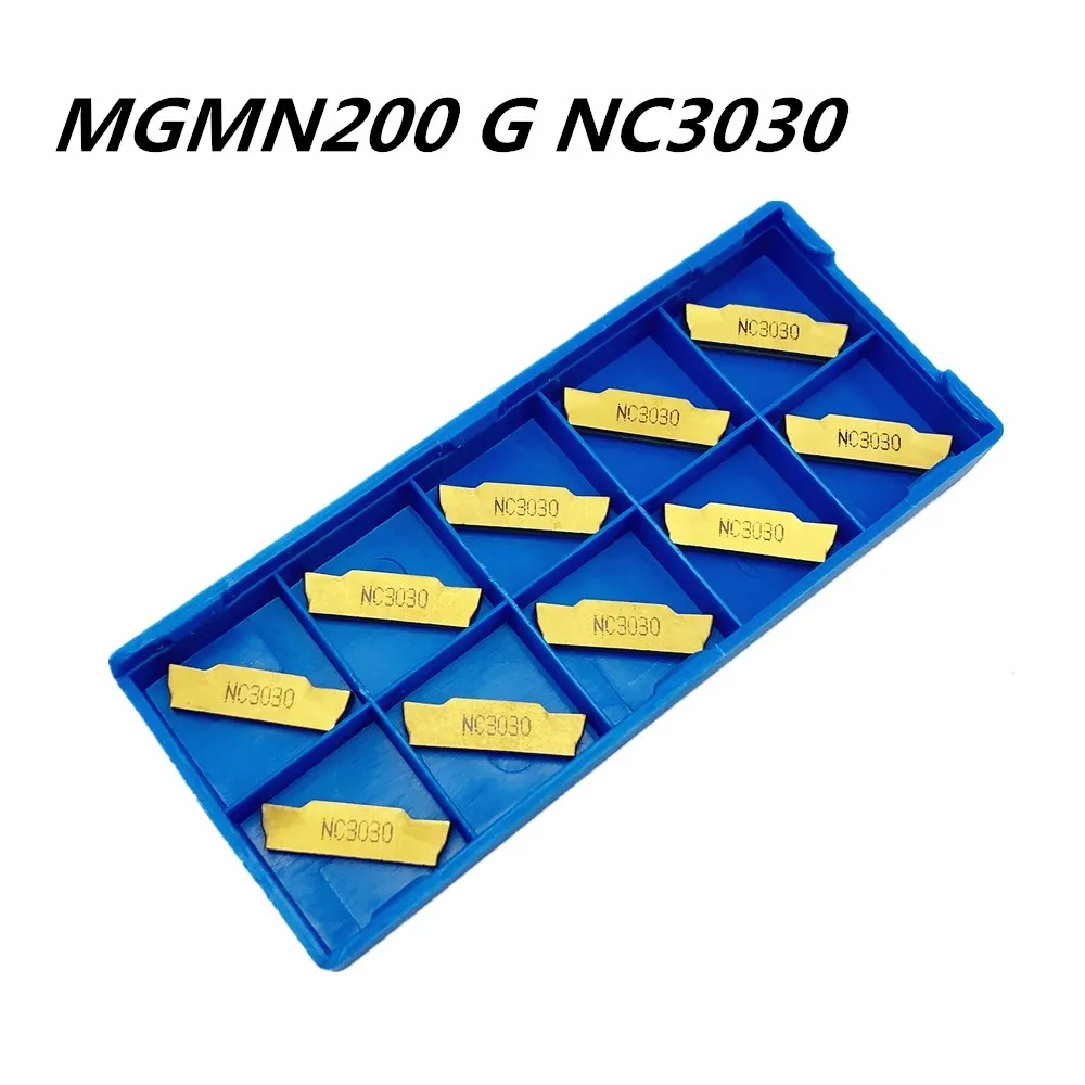 Khía lưỡi MGMN200G NC3020 NC3030 PC9030 cao chất lượng kim loại máy tiện CNC máy công cụ cắt công cụ carbide khe cắm lưỡi