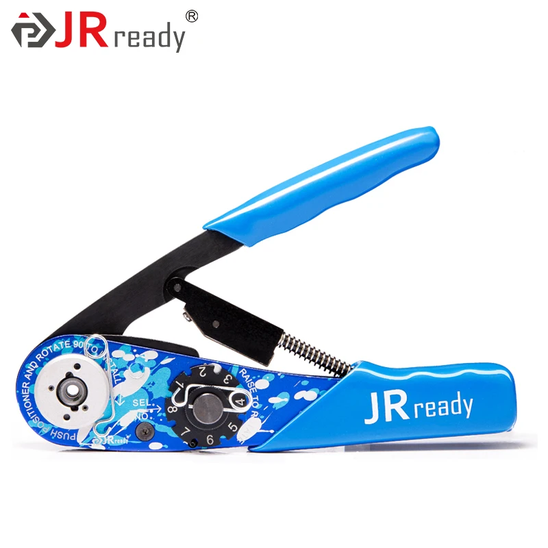 JRready NEW-AS2(M22520/2-01) Crimper Standard Adjustable Indent Crimp Tools For 20-32AWG Qualified to M22520/2-01 Terminal Crimp