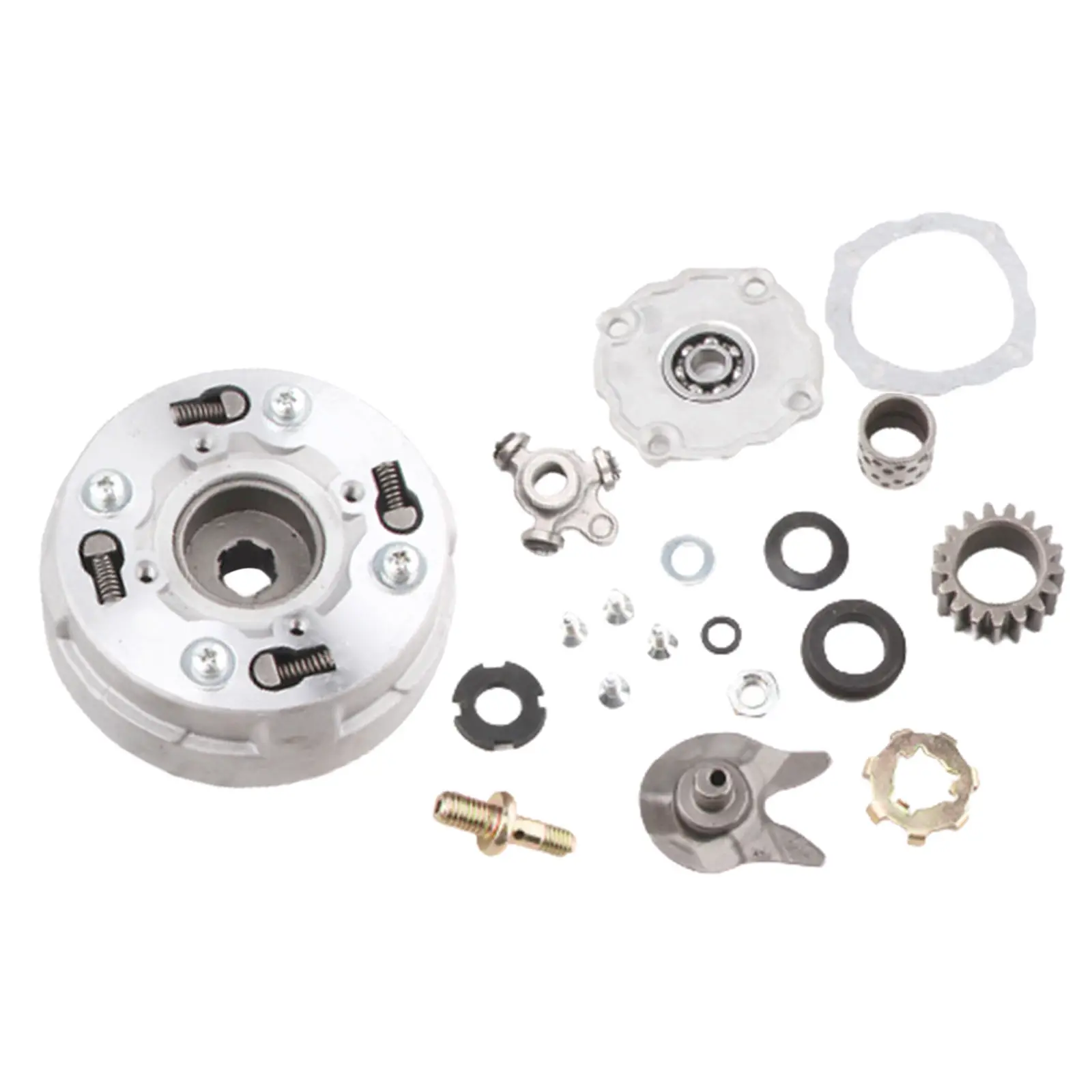 Semi Automatic Clutch Complete Assembly 17T Engine Parts for 90cc ATV Quad Bike Go-kart