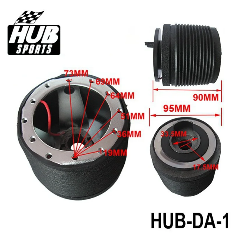 Aluminum Steering Wheel Hub Adapter Snap Off Boss Kit DA-1 FOR DAEWOO HUB-DA-1