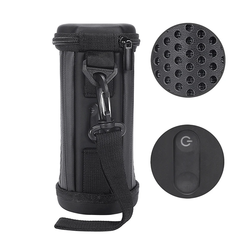 ZOPRORE Cover Pelindung Tas Kantong Travel Case Lengan Pembawa PU untuk JBL FLIP 6 Flip6 Speaker Bluetooth Portabel Tahan Air