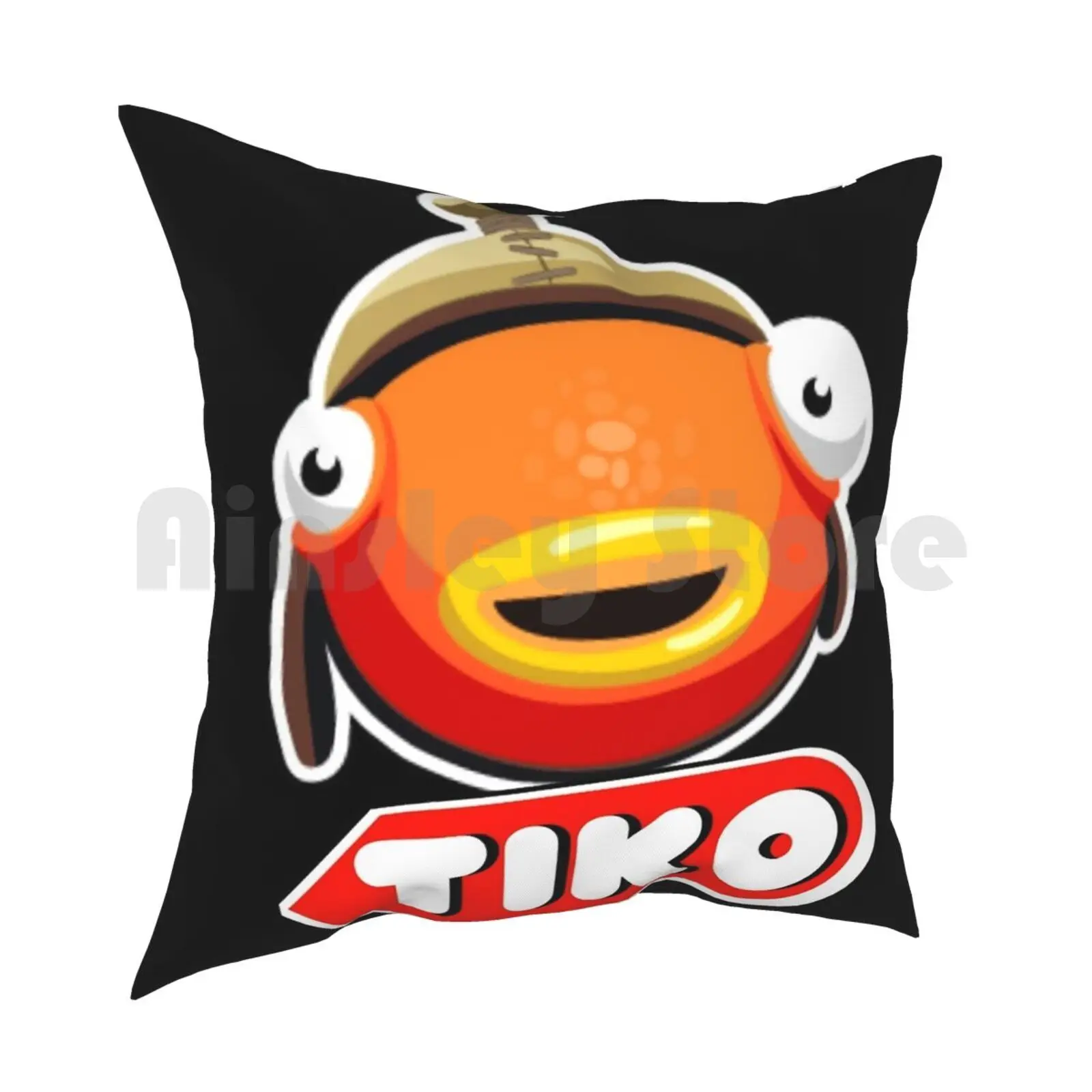 Tiko-Fish Pillow Case Printed Home Soft Throw Pillow Benjyfishy Benjifishy Benjy Fishy Benji Fishy Lazarbeam Lachlan