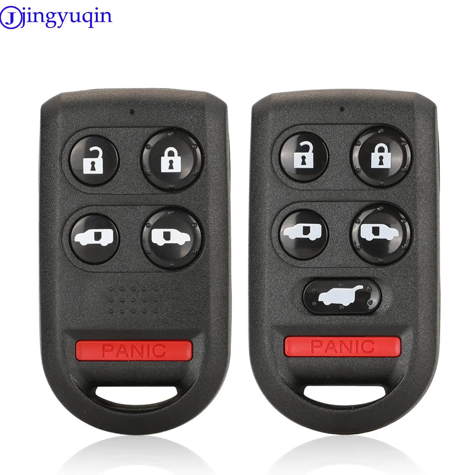 

Jingyuqin Сменный чехол для дистанционного ключа с 5/6 кнопками для Honda Odyssey EX EXL 05 06 07 08 09 10