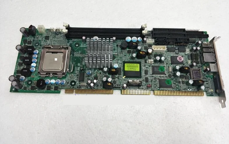 ROBO-8773VG Very Nice IPC Board Full-size CPU Card ISA PCI Industrial Embedded Mainboard PICMG 1.0 Bus With CPU RAM 1* LAN