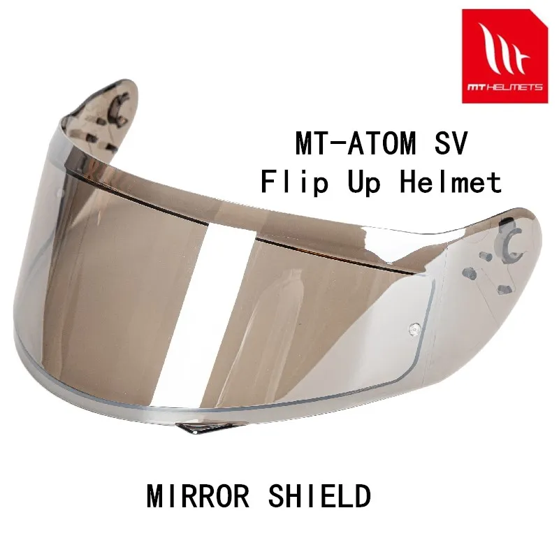 MT-V-16 Shield Replacement Helmet Lens, MT Flip Up Helmet, ATOM, SV, Peças internas de óculos, Peças Originais