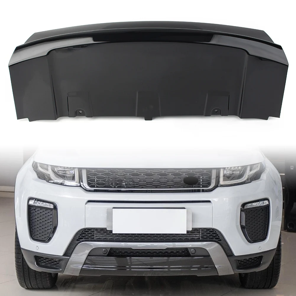 

Glossy Black Car Front Bumper Skid Plate Trim Guard Protector For Land Rover Range Rover Evoque 2016 2017 2018 LR071794