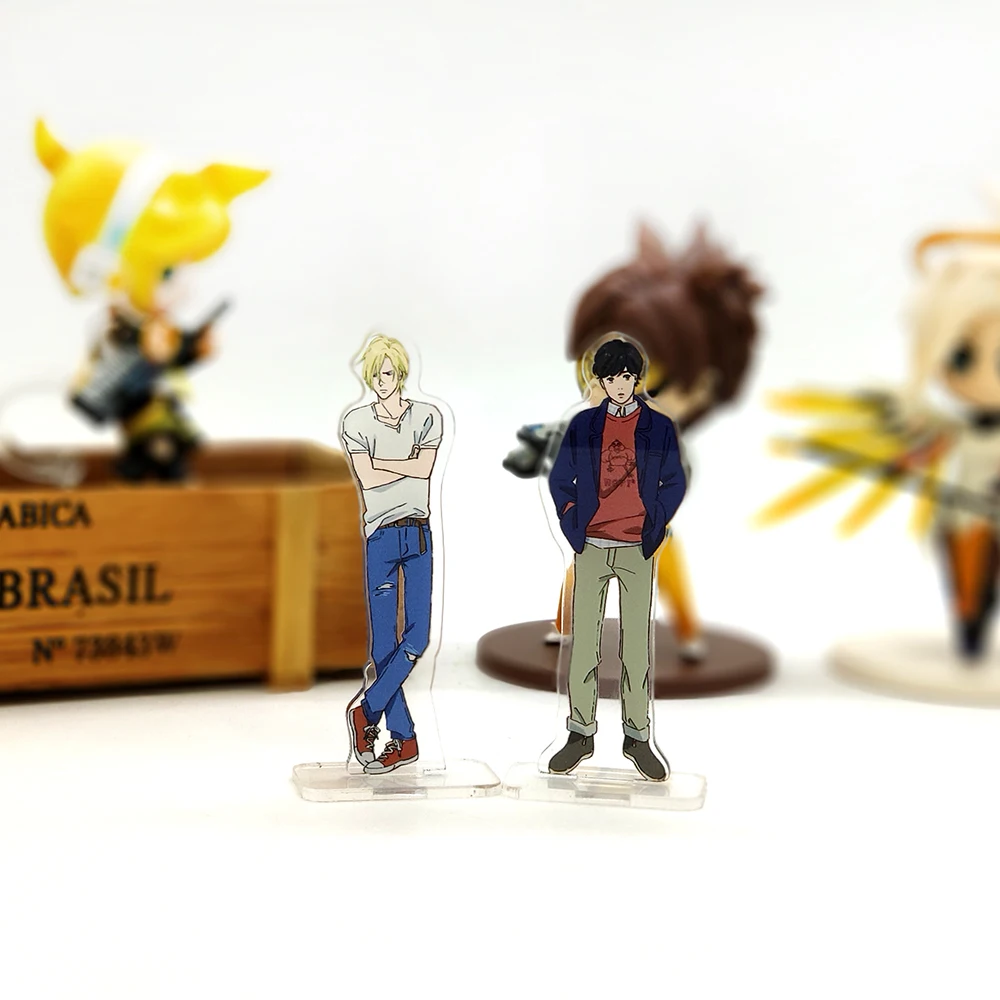 BANANA FISH Ash Okumura Eiji acrylic stand figure model plate holder cake topper anime