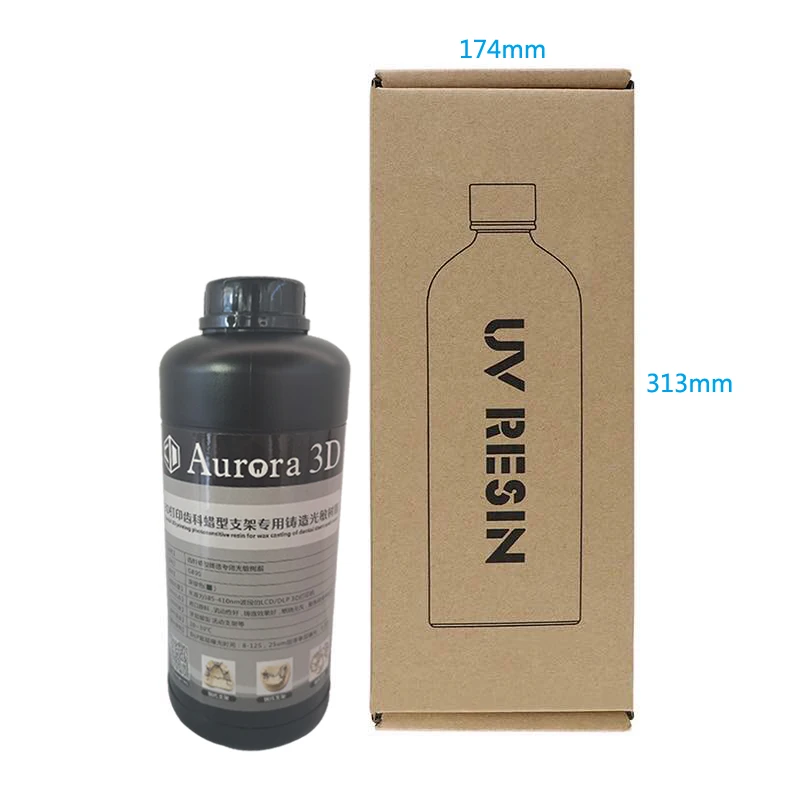 High Strength High Toughness Cement Gray 3D Printing UV Resin  Yooin/AC Mono X/NOVA B3 Octavelight  DLP/LCD Printer