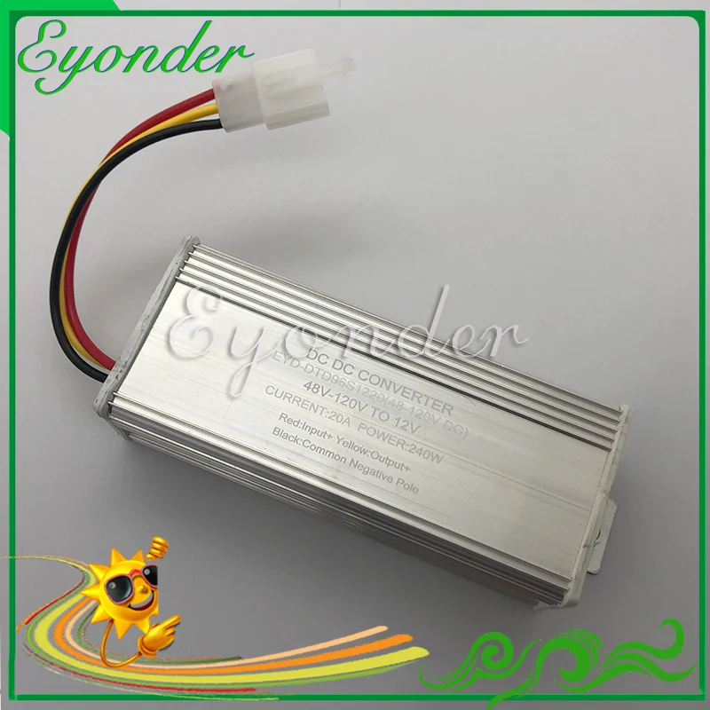 isolated converter dc-dc step down 48v 50v 56v 60v 70v 80v 90v 96v 100v 110v 120v dc to dc 12v 5a 60w buck power supply module