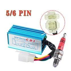 5Pin/6Pin Motorcycle Racing AC CDI Ignition Box For 50CC 70CC 90CC 100CC 110CC Engine Moped Scooter ATV Quad Buggy Pit Dirt Bike