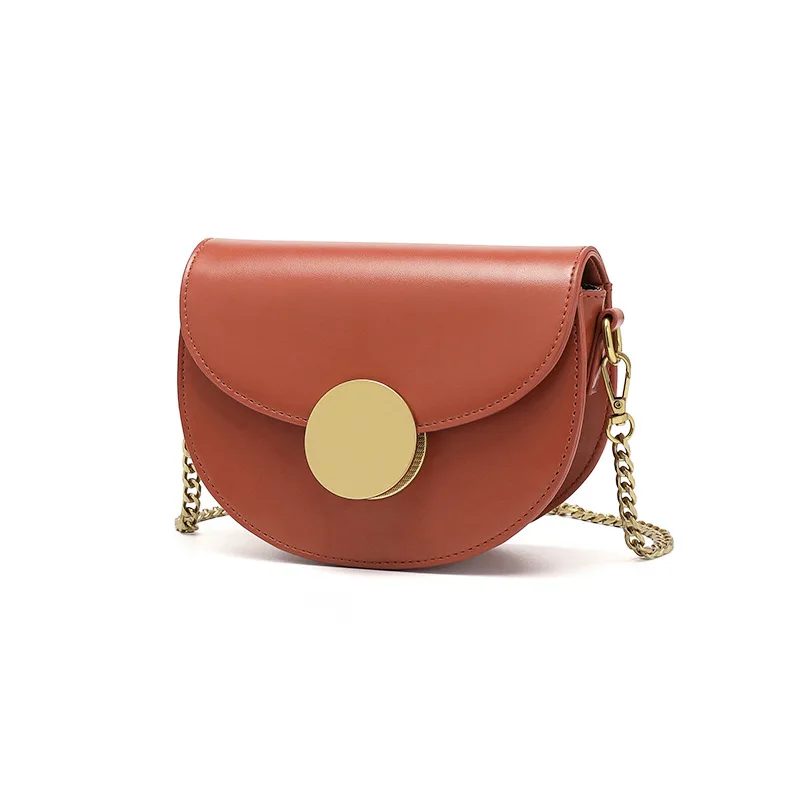 New Fashion Cross Body Chain Small Bag Women All-match Handbag Shoulder Bag Designer Saddle Bag For Women