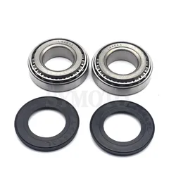 Motorcycle Bearing CONE L44643 Steering Head Bearing With Seal For Harley Touring Sportster 883 1200 XL Dyna Softail ALL 25x50mm