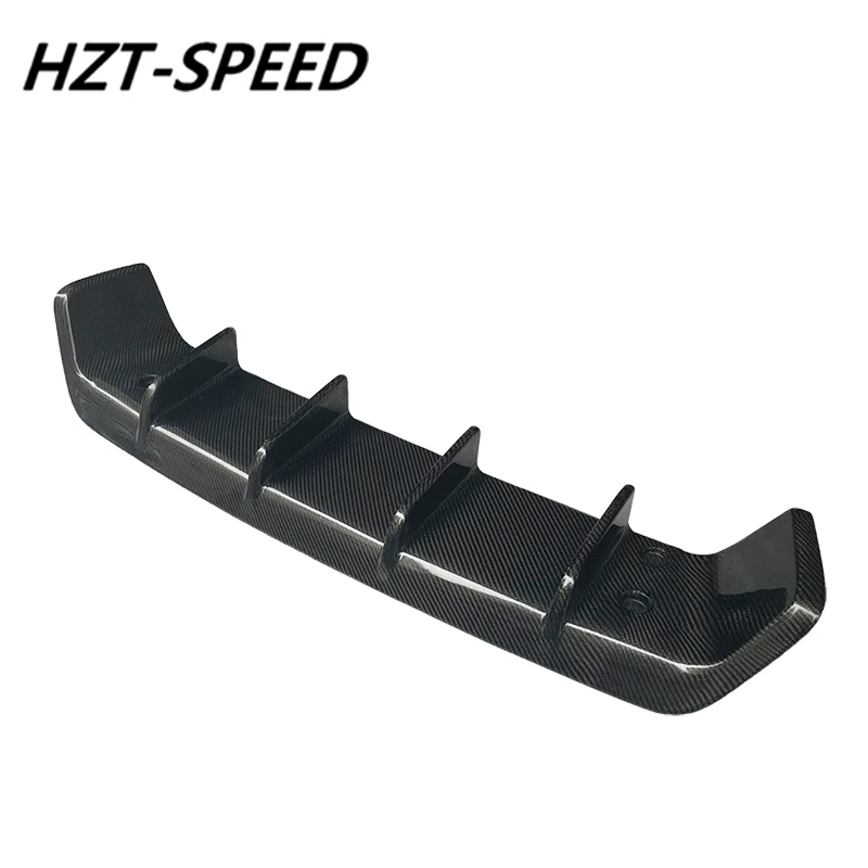 T Style Carbon Fiber Or FRP Material Back Rear Bumper Spoiler Diffuser For Porsche Cayenne 9YA Tuning 2020 Up