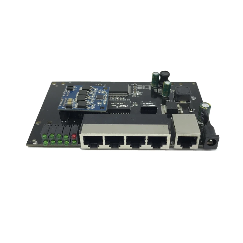 ANDDEAR-10/100 mbps rj45 التبديل poe 802.3af 8 poort الصوت الصوتي 15.5 واط voor ip كاميرا nvr ip تيلفون نقطة وصول بخاصية واي فاي poe التبديل