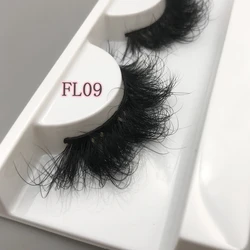 Mikiwi FL 20-22mm ciglia di visone trucco 3D Fluffy Cruelty free ciglia di visone naturale Volume incrociato ciglia finte estensione ciglia