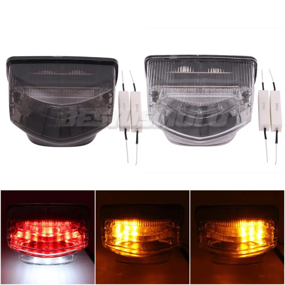 

Motorcycle Tail Light Brake Turn Signals Integrated LED Light For Honda CBR600RR CBR 600 RR 2007-2014 2008 2009 2010 2011 2012