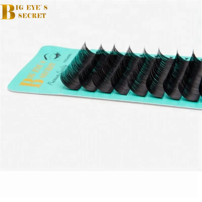 BES Individual Eyelashes Extension 0.03-0.20 Thickness Volume Lash False Eyelash Faux Mink Eyelashes individual Lash Easy Fans