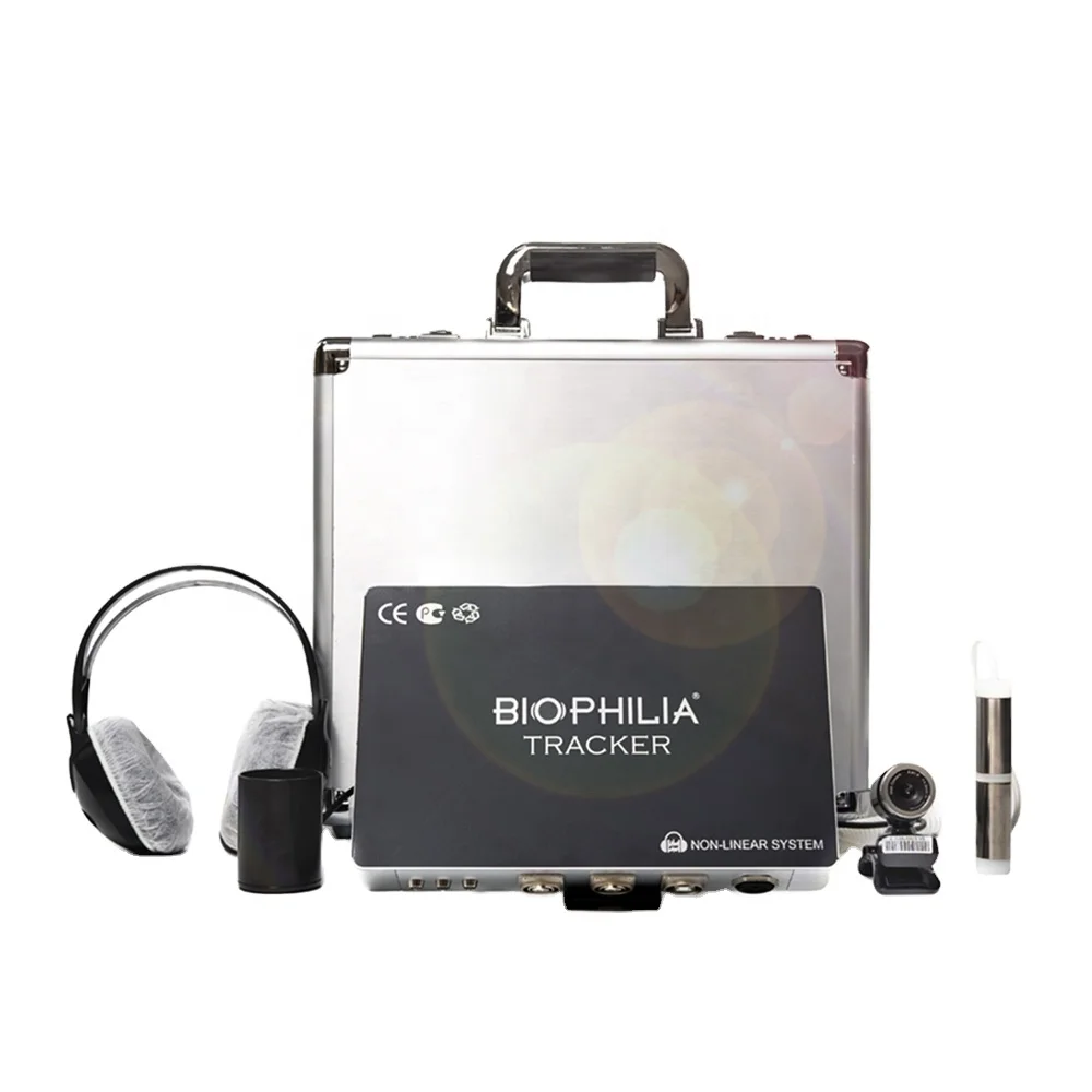 The latest vector software Used device of biophilia tracker NLS Full Body Scanner