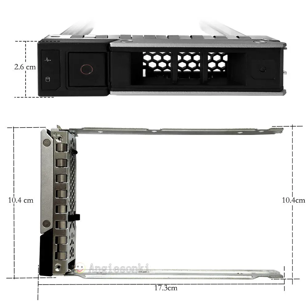 NEW X7K8W /0X7K8W 3.5 SERVER PowerEdge R440 R540 R640 R740 R740xd R940 C6420 HDD SAS Tray Caddy for Dell 14th Gen SAS/SATA 3.5in