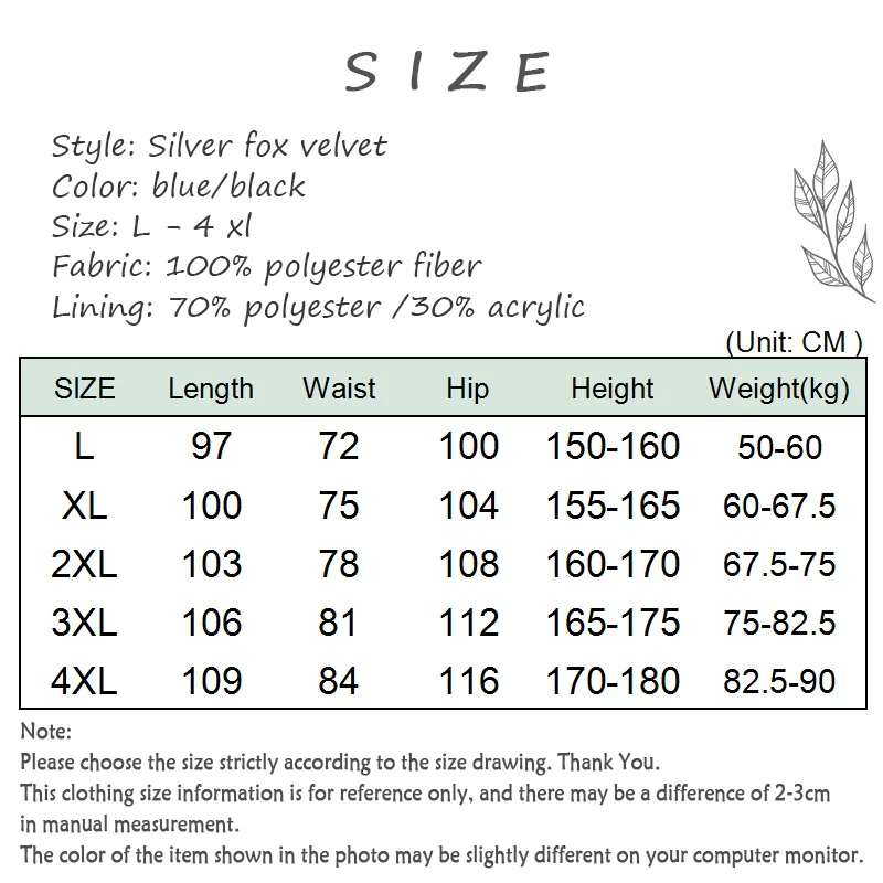 Men's Winter Sports Pants Plus Velvet Thick Trousers Fashion Silver Fox Velvet Sports Casual Pants Winter Outdoor Warm Pants