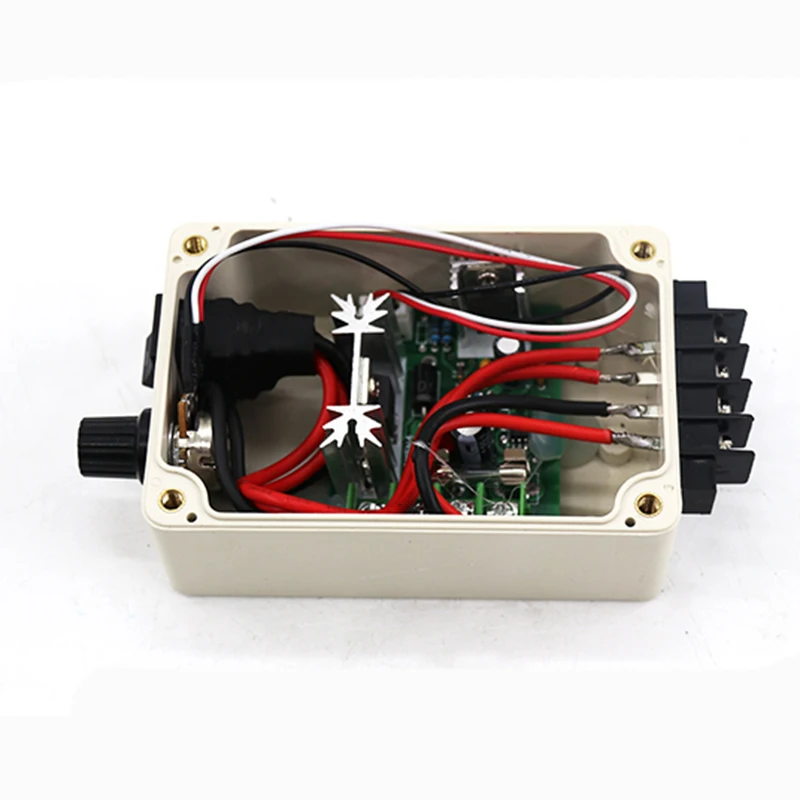 12V 24V 120W 10A Drehzahlregler Box DC Motorregler CW CCW Schalter Dual Control Motordrehzahlregler Treiber