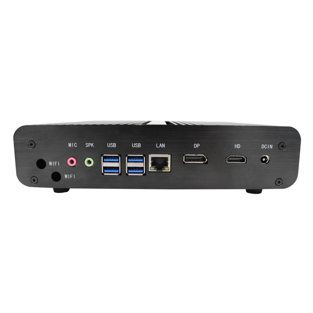 Quad Core i7 8550U 8565U DDR4 Fanless Mini PC Windows 10 Pro Kaby See Desktop Computer HD Graphics 620 HTPC DP + HDMI