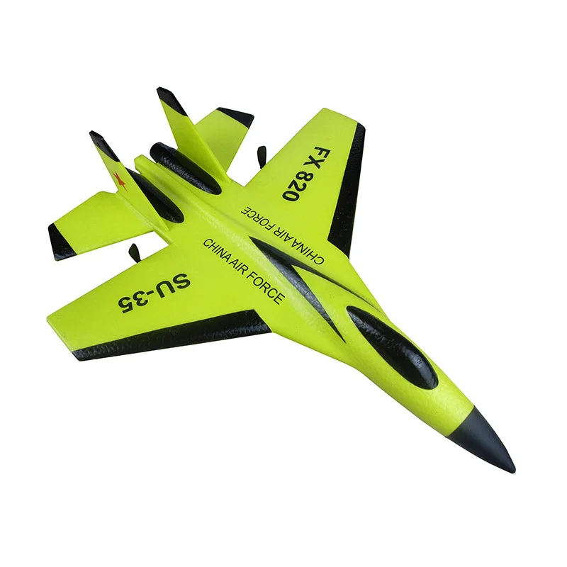 FX-820 2.4G 2CH Telecomando SU-35 Glider 290 millimetri di Apertura Alare EPP Micro Coperta Aereo RC Aereo RTF Carta RC drone