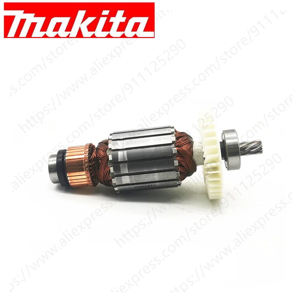 Rotor de armadura AC 220-240V para máquina cortadora MAKITA LS1040 LH1040F LS1030N LS1040F LH1040 LS1045 516719-6 518702-9