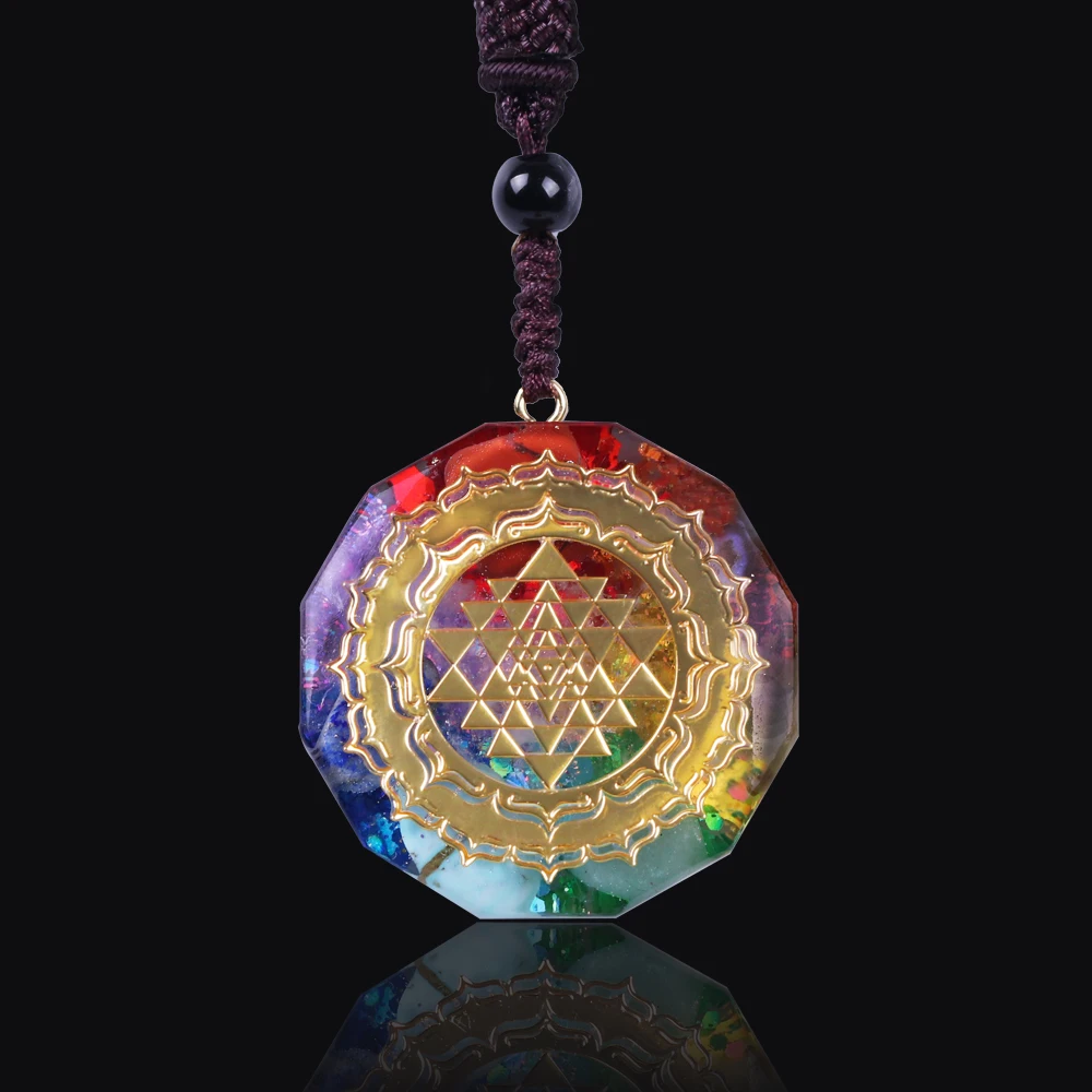 Orgonite Sri Yantra Pendant