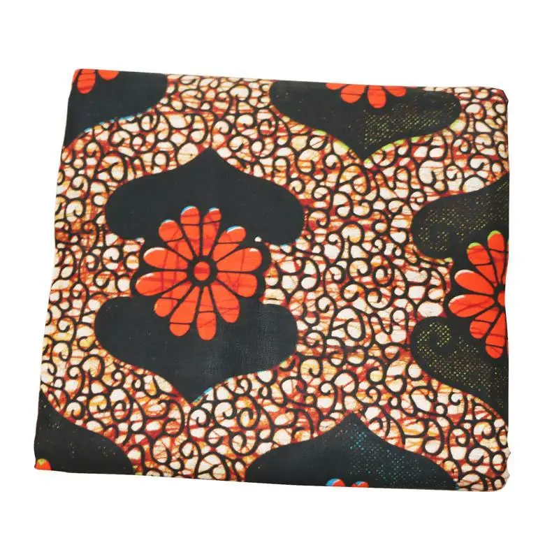 100% cotton wax african fabric high quality african  wax print fabric for dresses wax fabric