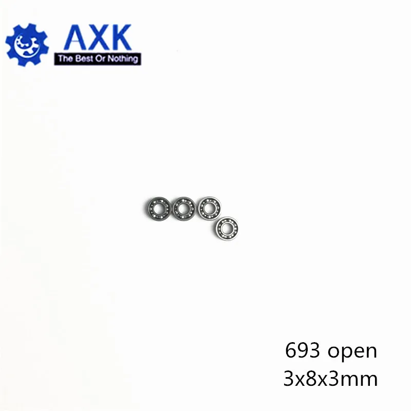 

693 OPEN Bearing 3*8*3 mm ( 10 PCS ) ABEC-5 Miniature High Precision Level instrument 693 OPEN Ball Bearings