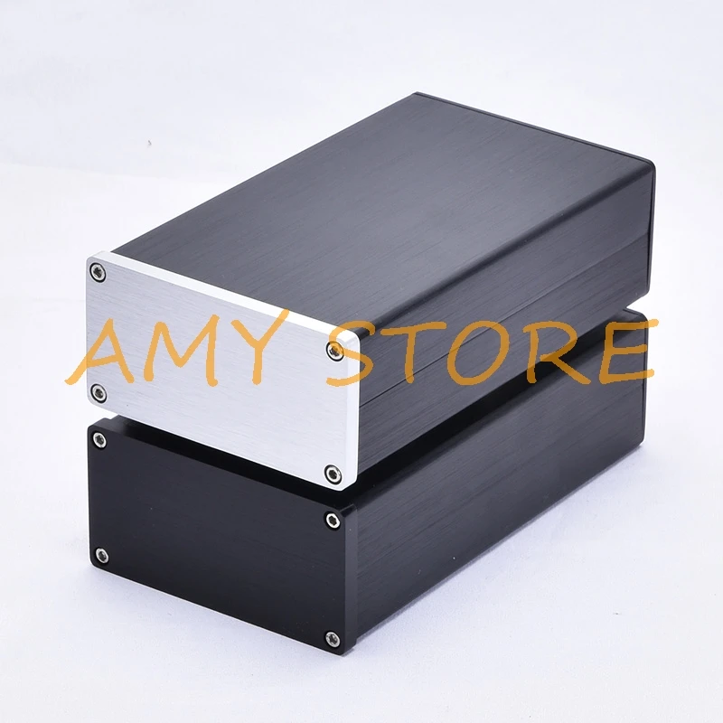 1Pc 0905 Full Aluminum Enclosure mini Power Ear Amplifier Case Preamp Box PSU Chassis