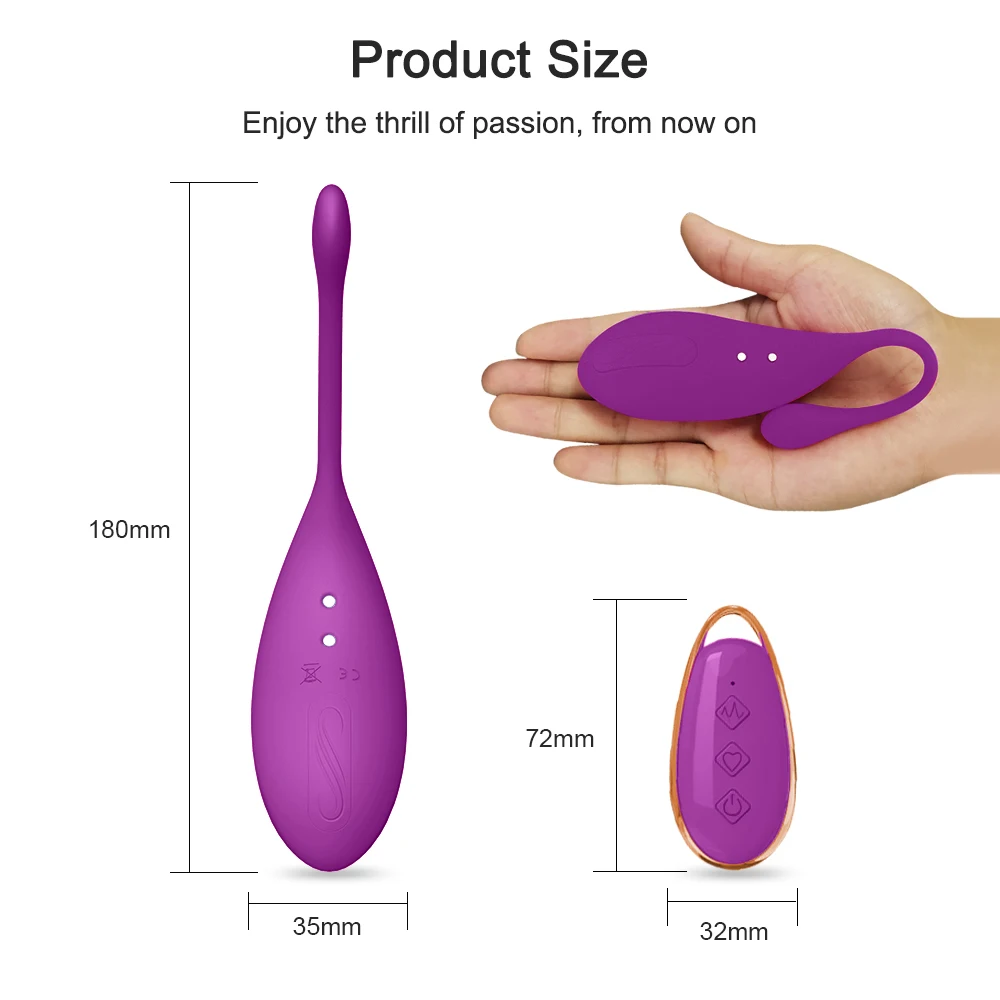 Wireless Vibrating Egg Remote Control Wearable Balls Vibrator Female G Spot Sex Toys For Women Adults 18 Vagina Massage Sex Shop