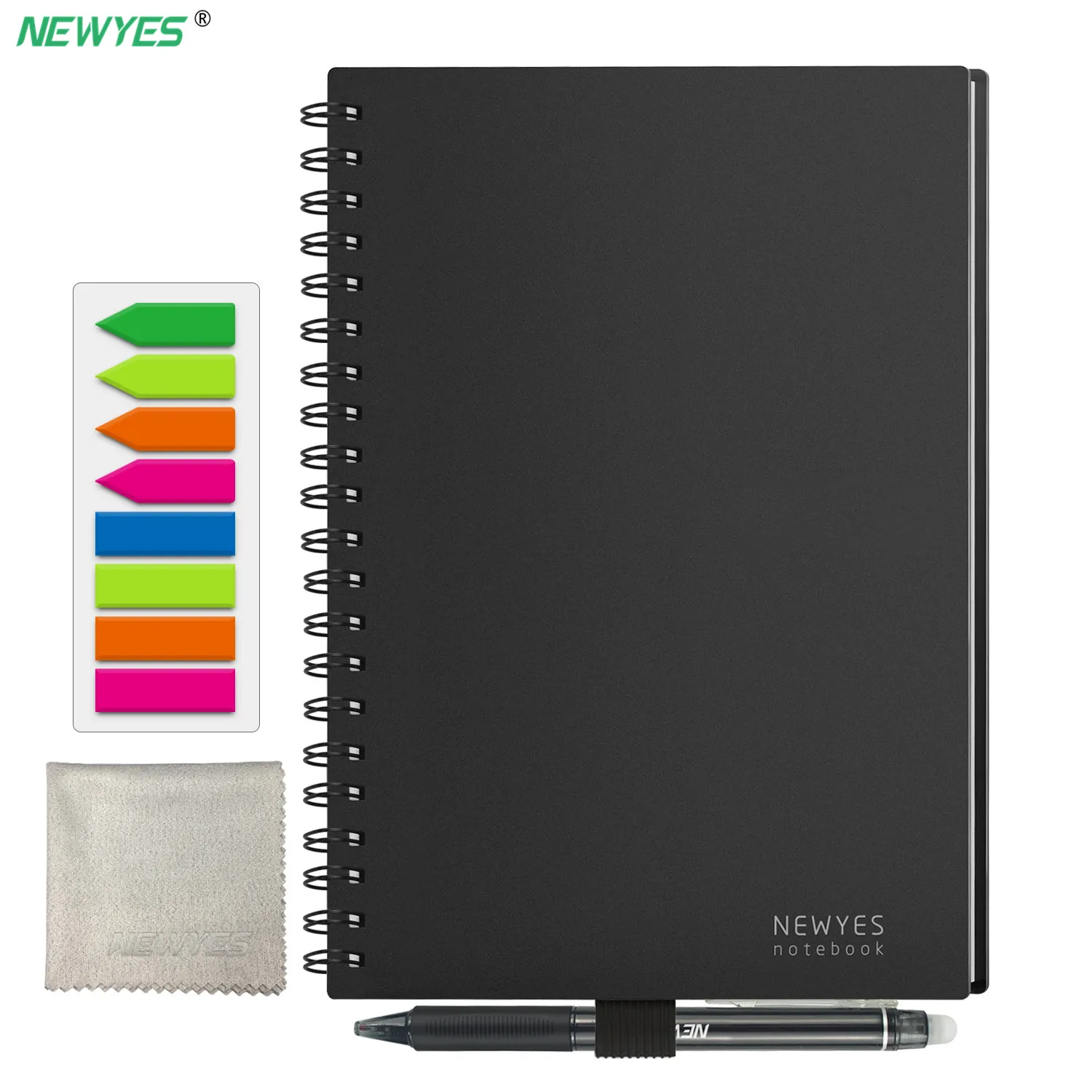 B5 – carnet de notes intelligent effaçable, papier réutilisable, connexion avec application de stockage Cloud, avec stylo, fournitures scolaires et