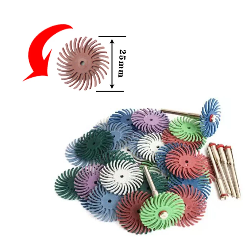 8 pieces Abrasive Point Slot Grinding Head Wood Carving Mirror Polishing Rotary Tools Accessories 1 pieces 3mm Mandrel