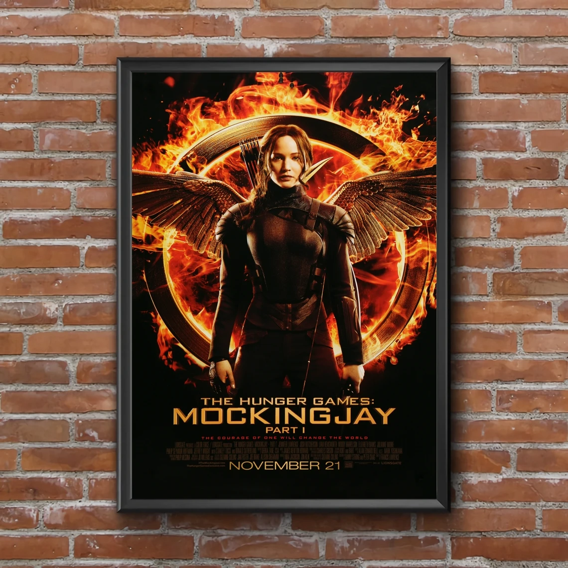The Hunger Games Mockingjay Movie Poster Home Decoration Wall Painting (No Frame)