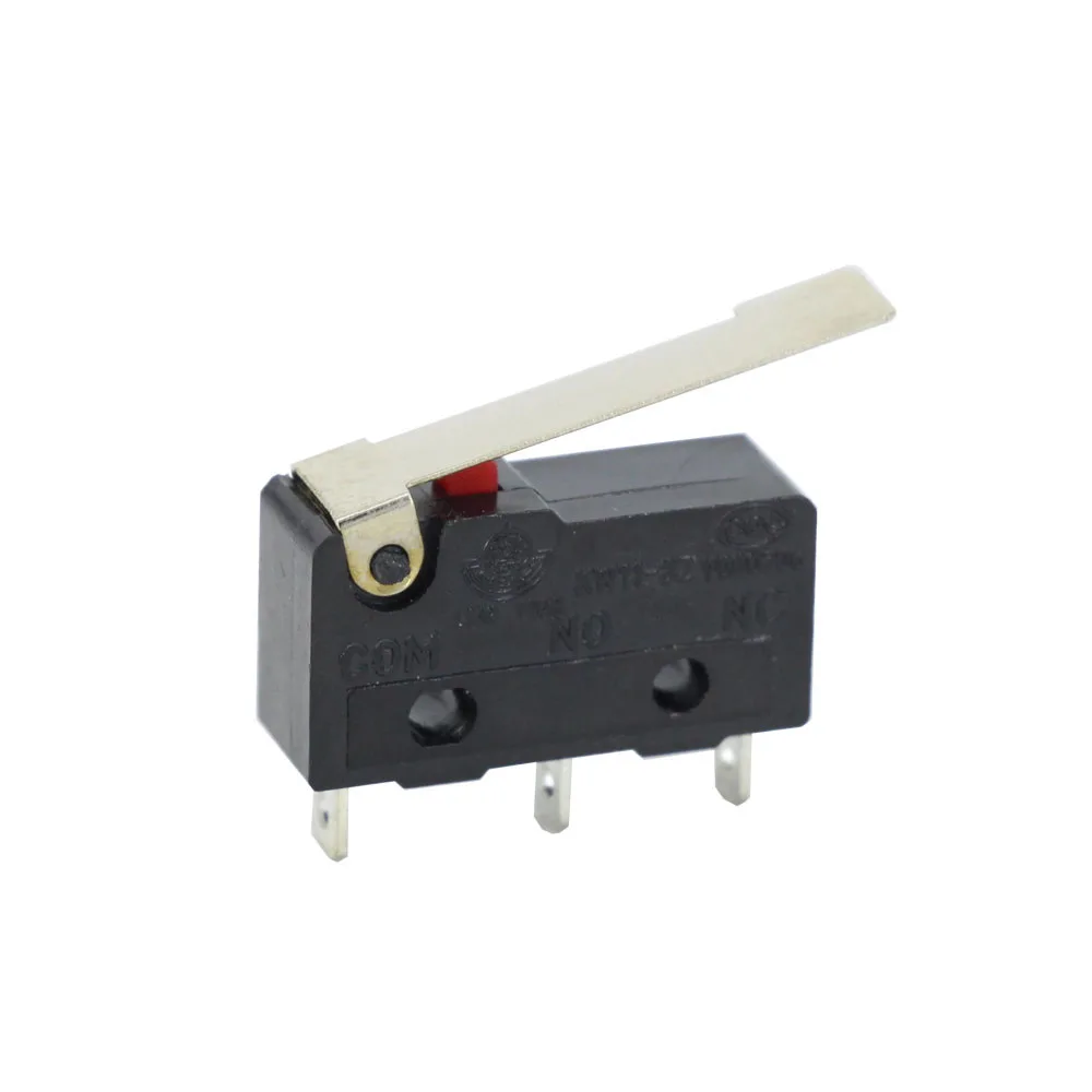 10 PCS/LOT Limit Switch 3 Pin/2 Pin High Quality And Long Life All New 5A 250VAC KW11-3Z Micro Switch Tact Switch On Off