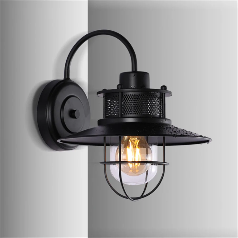 American Minimalist Indoor Lighting Retro Balcony Patio Door light Courtyard Exterior Wall Outdoor Waterproof Garden Wall Lamp