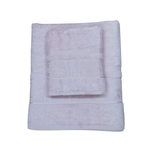 Julie Juile Bamboo Bathroom and Head Towel 2'li Set