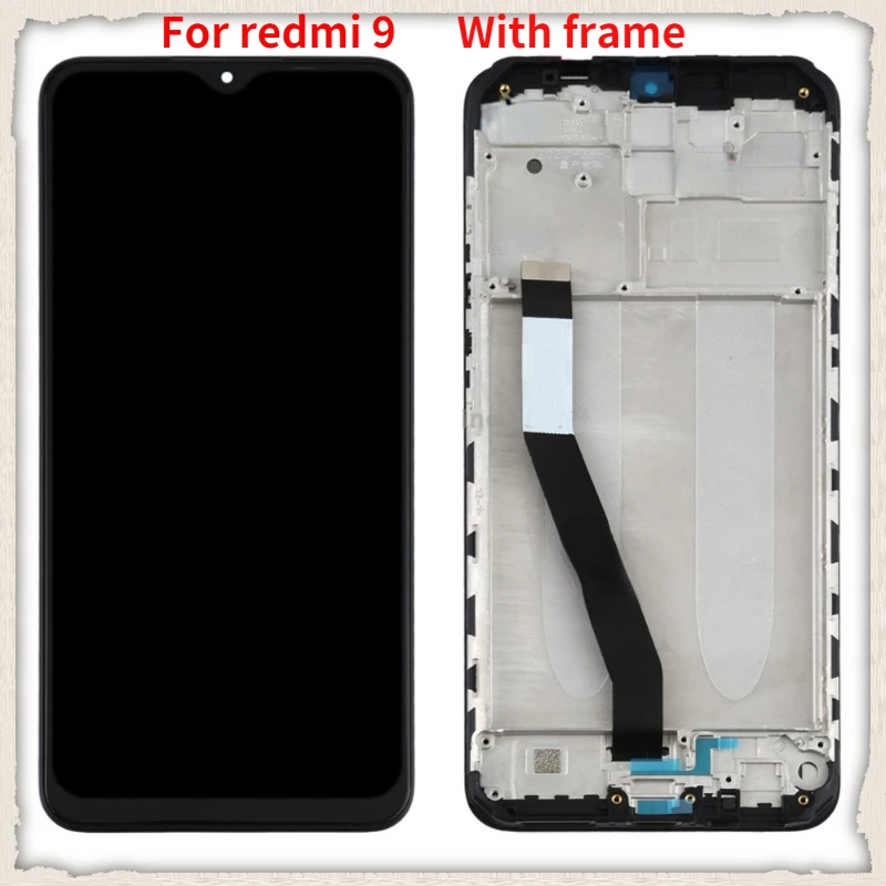 

6.53" For Xiaomi Redmi 9 LCD Display Touch Screen Digiziter full Replacement redmi9 red mi M2004J19G M2004J19C