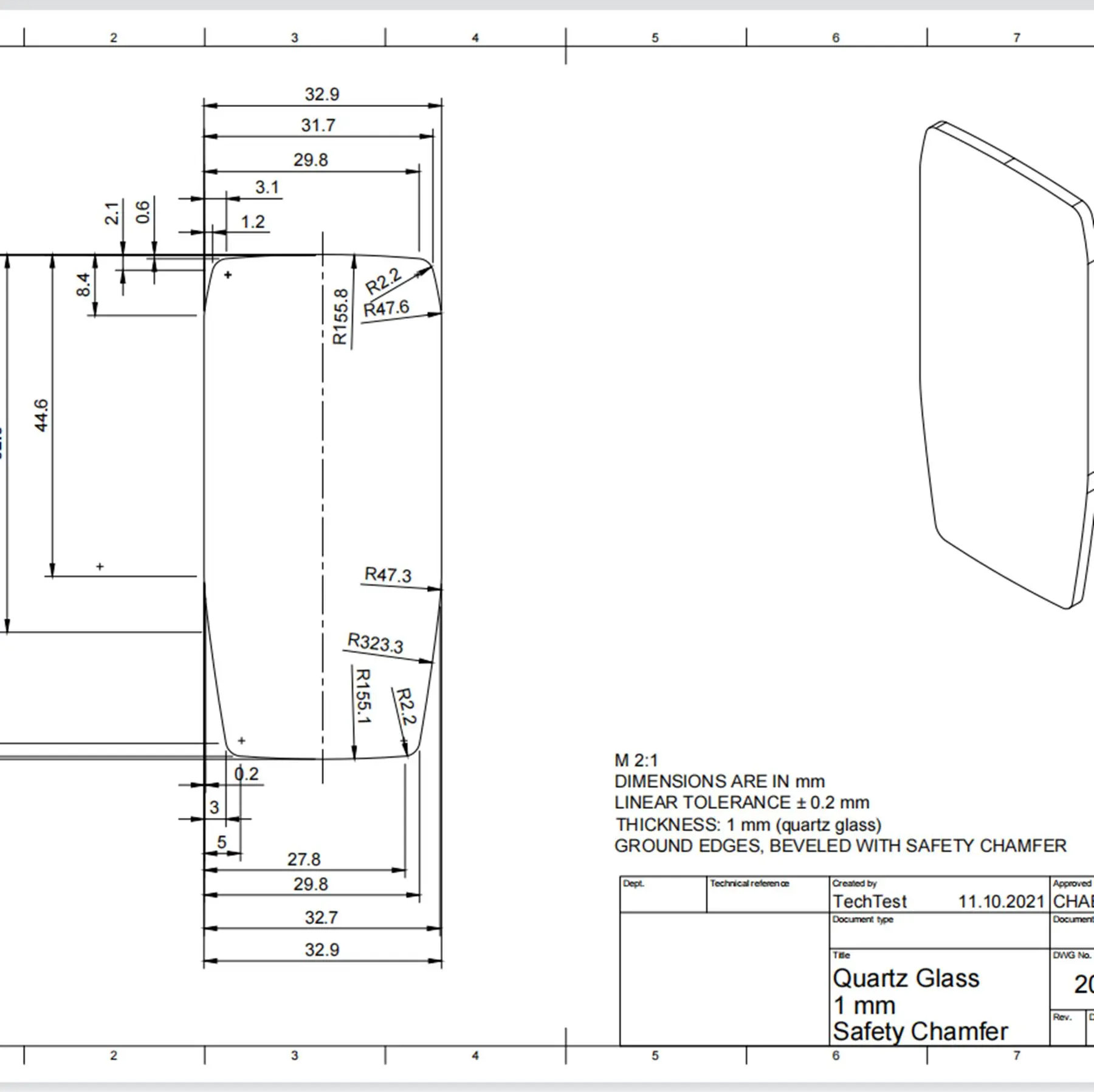 

each type 15pcs custom size as drawing quartz glass plates