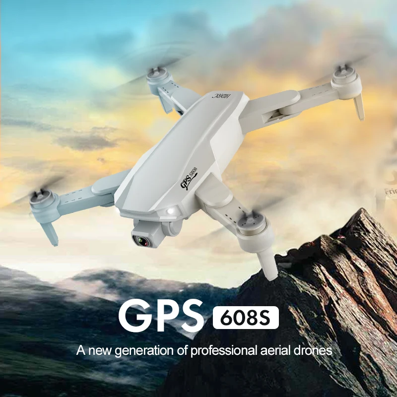 2021 neue S608 GPS Drone 6K Dual HD Kamera Professionelle Luft Fotografie Bürstenlosen Motor Faltbare Quadcopter RC Abstand 3000M