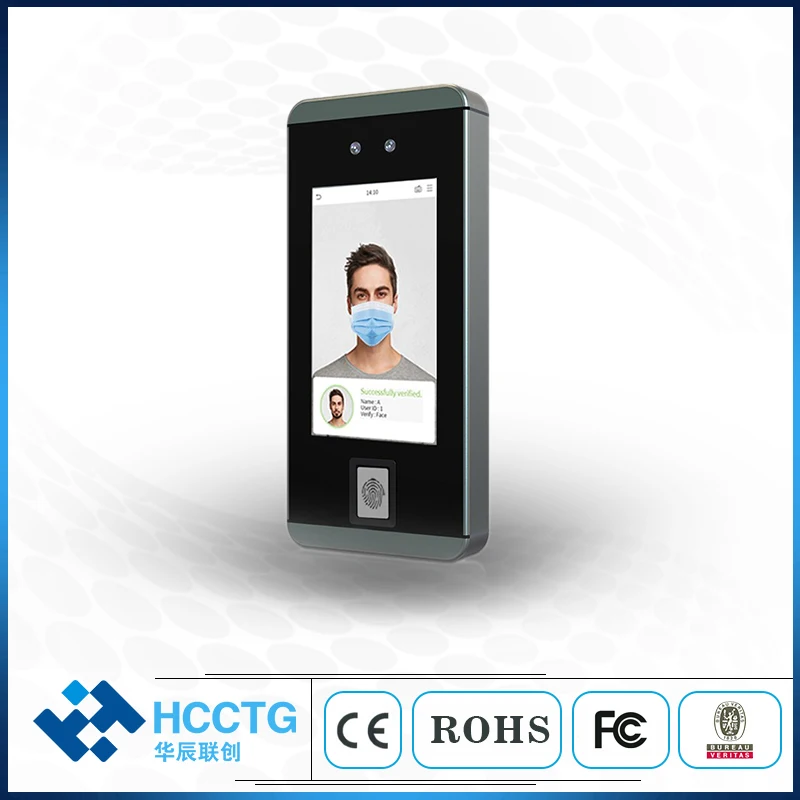 biometric access controller linux time attendance face recognition system HKS-60