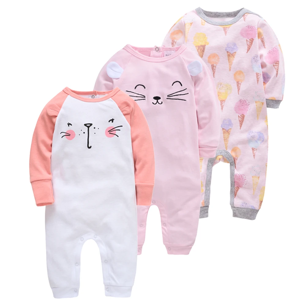 5pcs Sleepers Baby Pyjamas Newborn Girl Boy Pijamas bebe fille Cotton Breathable Soft ropa bebe Baby Pjiamas