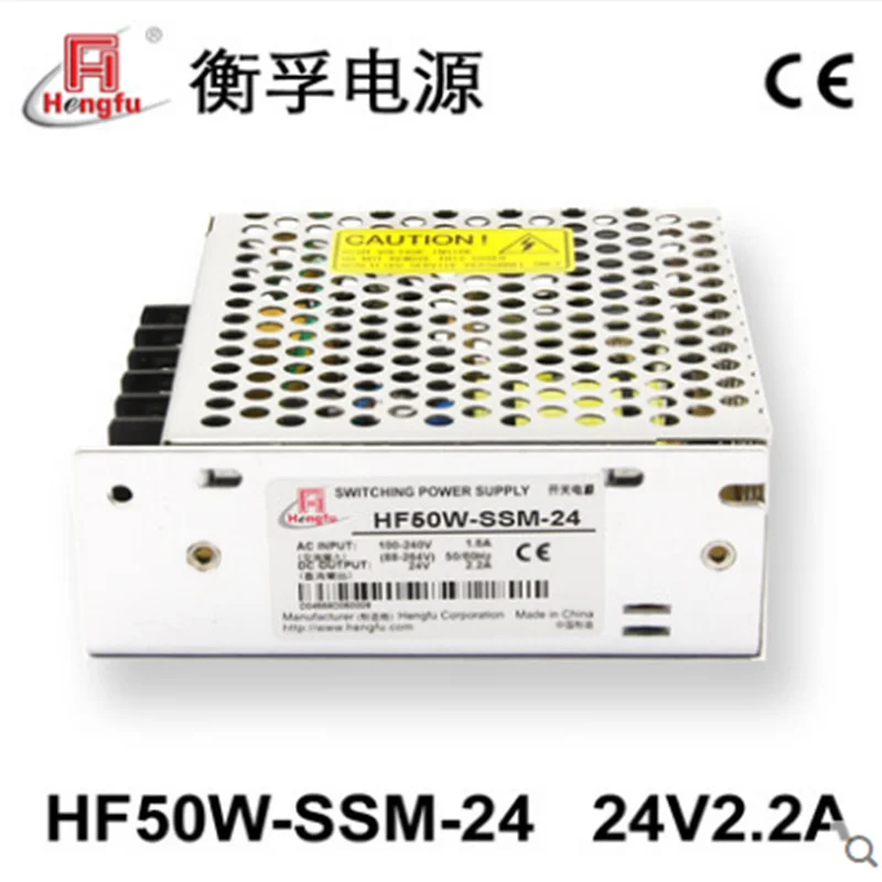 جديد Hengfu HF50W-SSM-24 محول شاحن تيار مستمر 24 فولت 2.2A إخراج واحد تبديل شاحن الطاقة