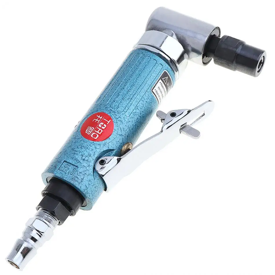 TORO Air Grinder 1/4&1/8 Pneumatic Angle Die Grinder 90 Degree 3MM&6MM Air Die Grinding Tools 25000rpm for Woodworking