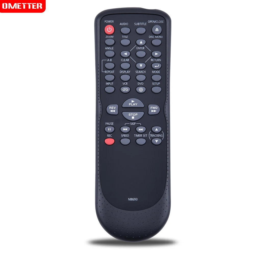 Nb693 nb693uh substituição controle remoto aplicável para funai dvd vcr player dv220fx5